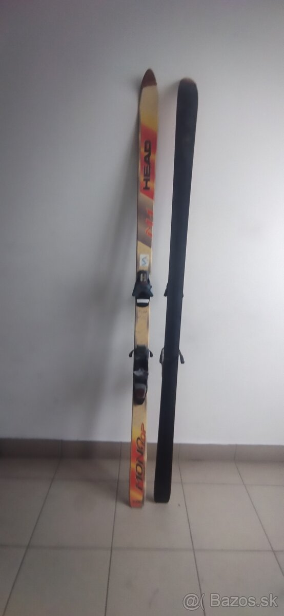 Predám lyže 1. head M1 180 CM, 2. Artis 748 190 CM, 3. He - 4