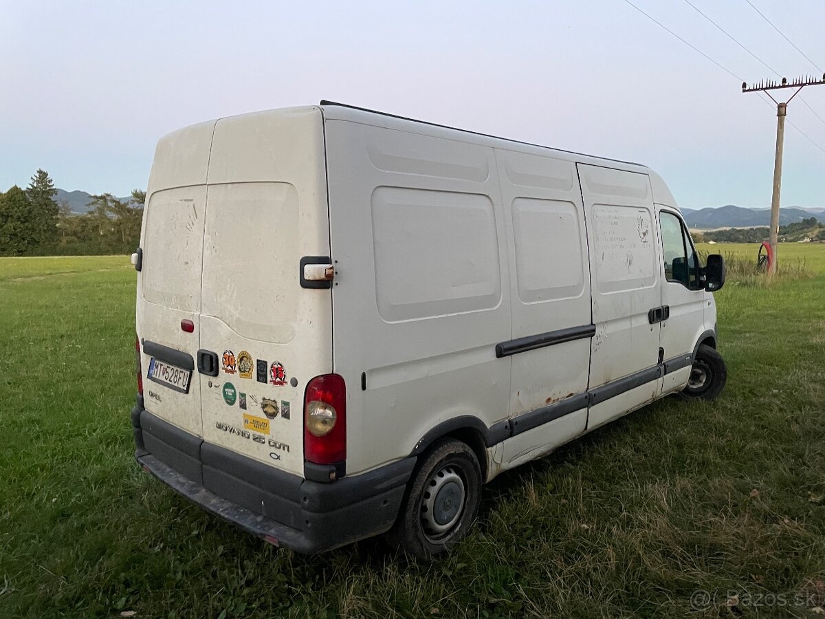 OPEL MOVANO 2,5 - 4