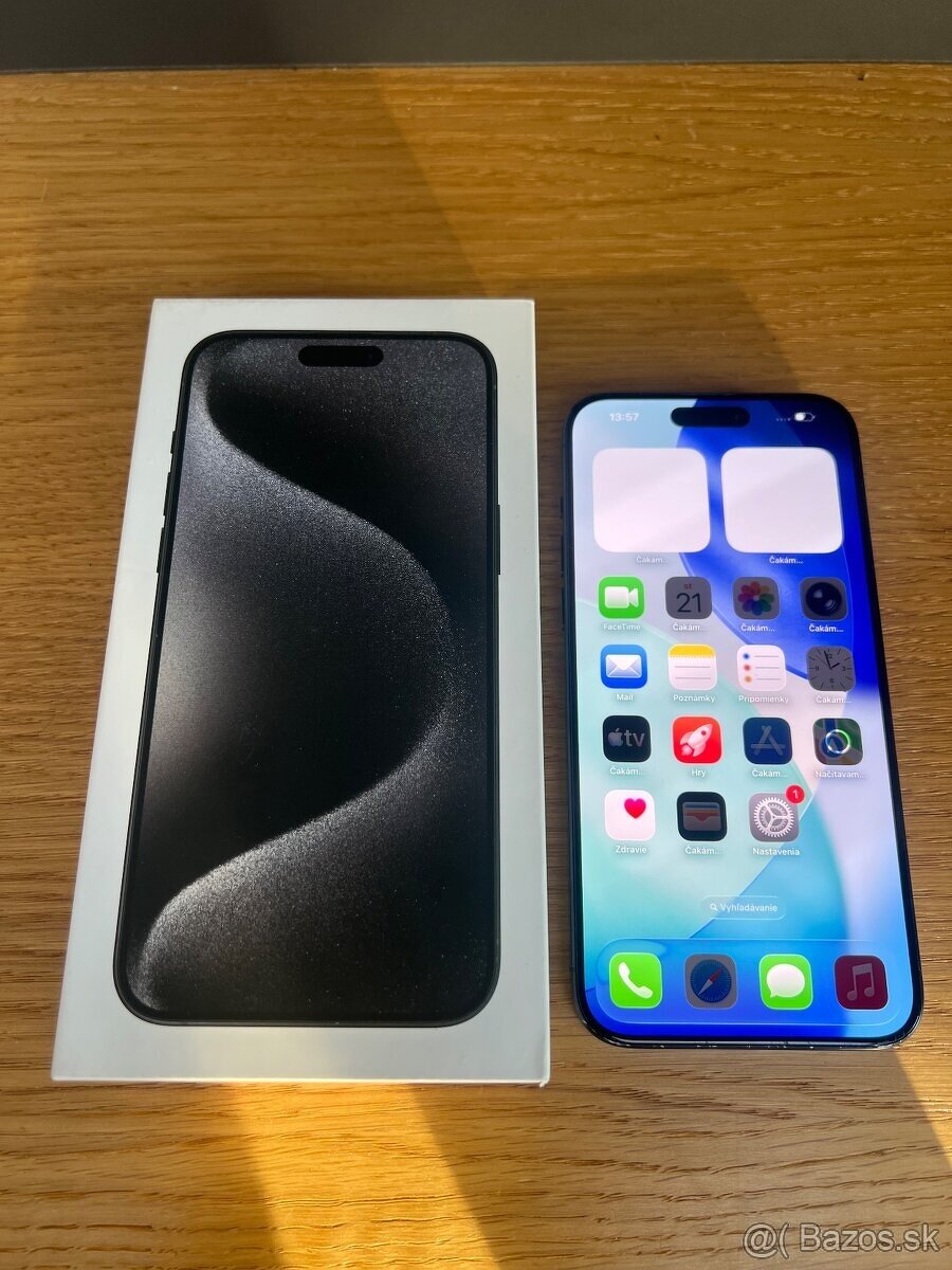 Predám iPhone 15 PRO MAX 256GB, TOP, VOLNY, - 4
