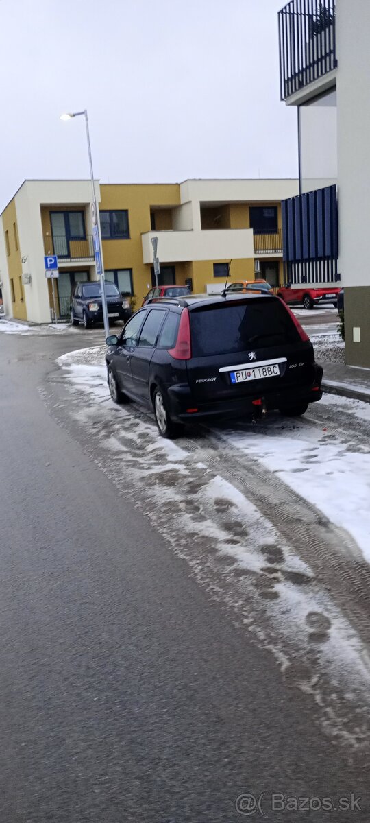 Peugeot 206 SW 1,6 benzín - 4