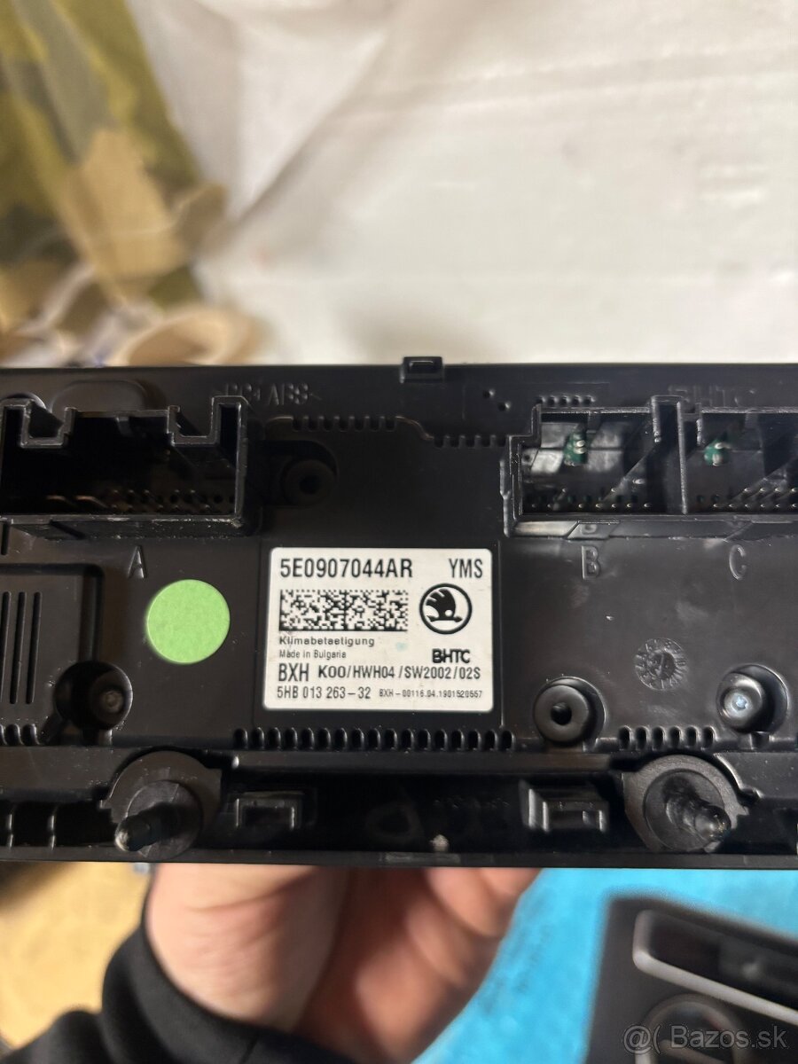 Skoda vw klimapanel klimatronic webasto - 4