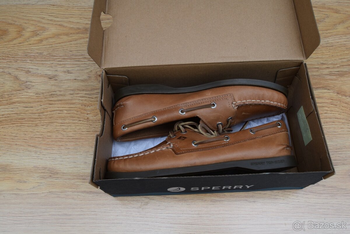 Dámske kožené mokasíny SPERRY, v. 39 - nové - 4
