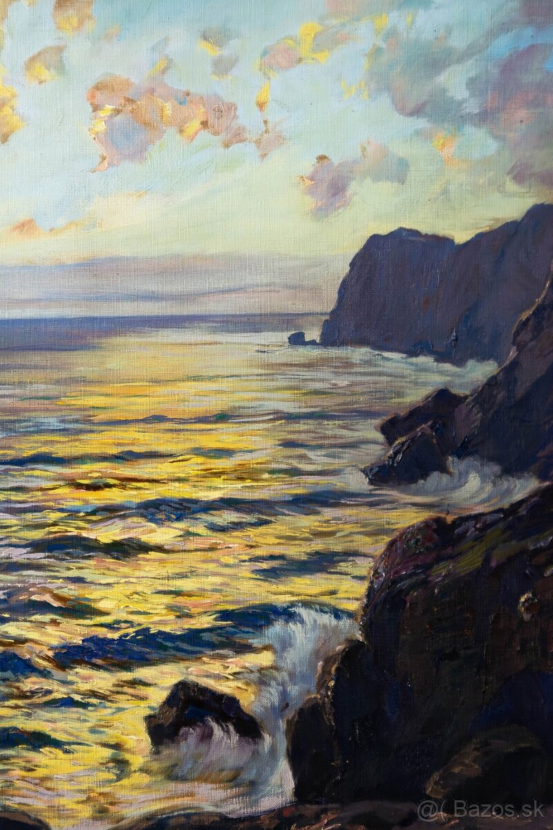 Súmrak, M.Geverlot, 785 × 650 mm - 4