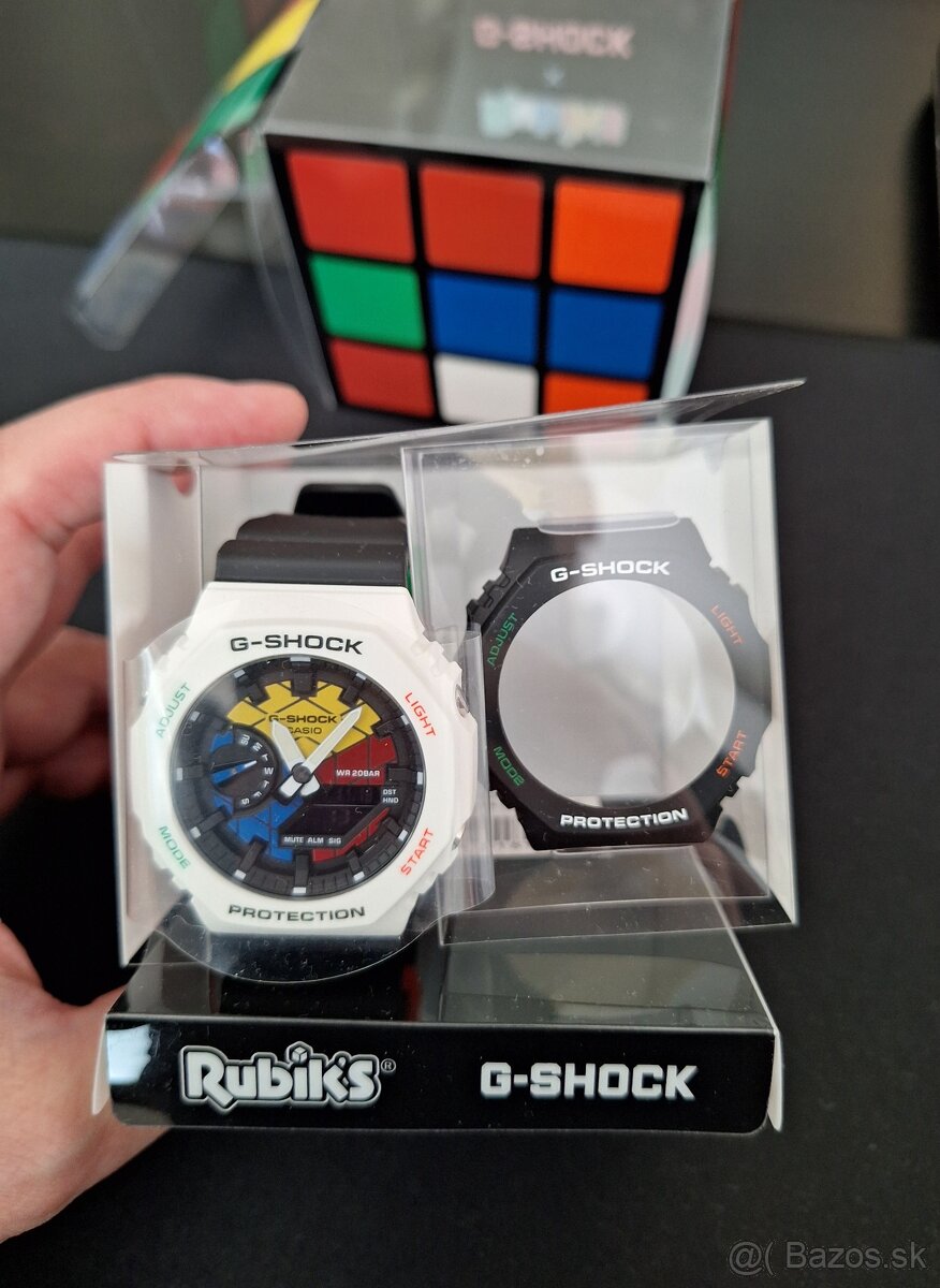 Predam hodinky Casio G-Shock GAE-2100RC-1AER Rubik´s Cube Li - 4