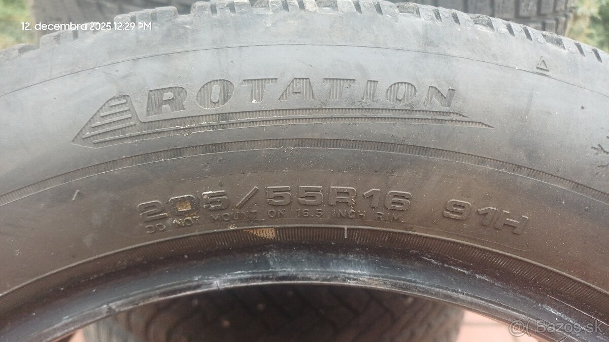 205 / 55 R16 DUNLOP zimné - 4