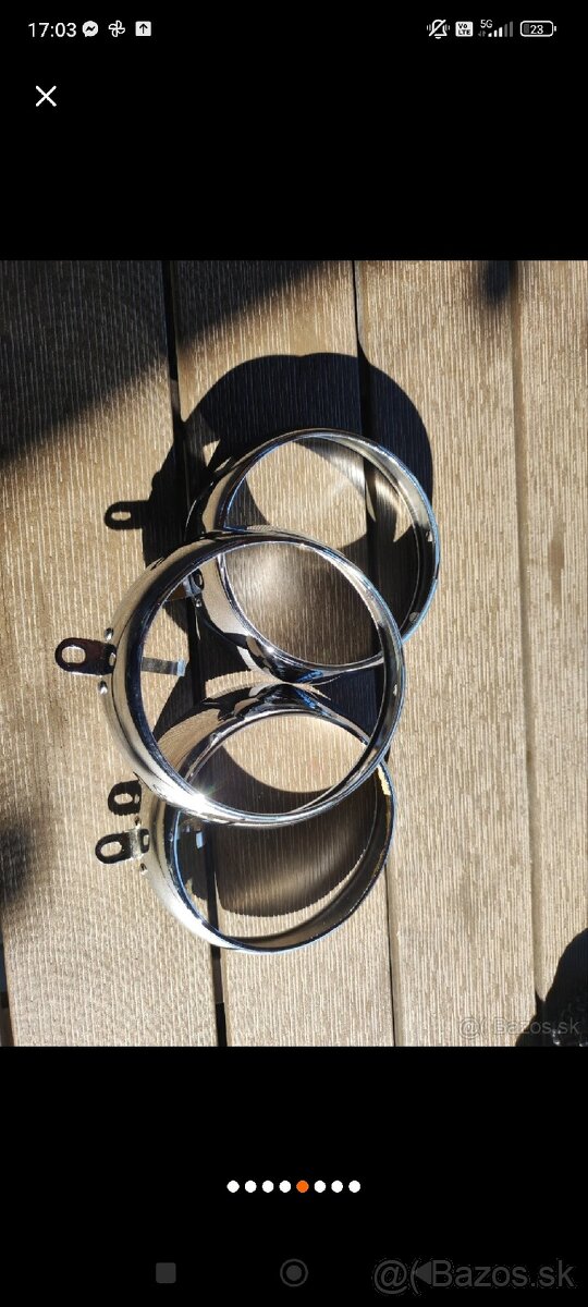 Rámiky predných svetiel - 4