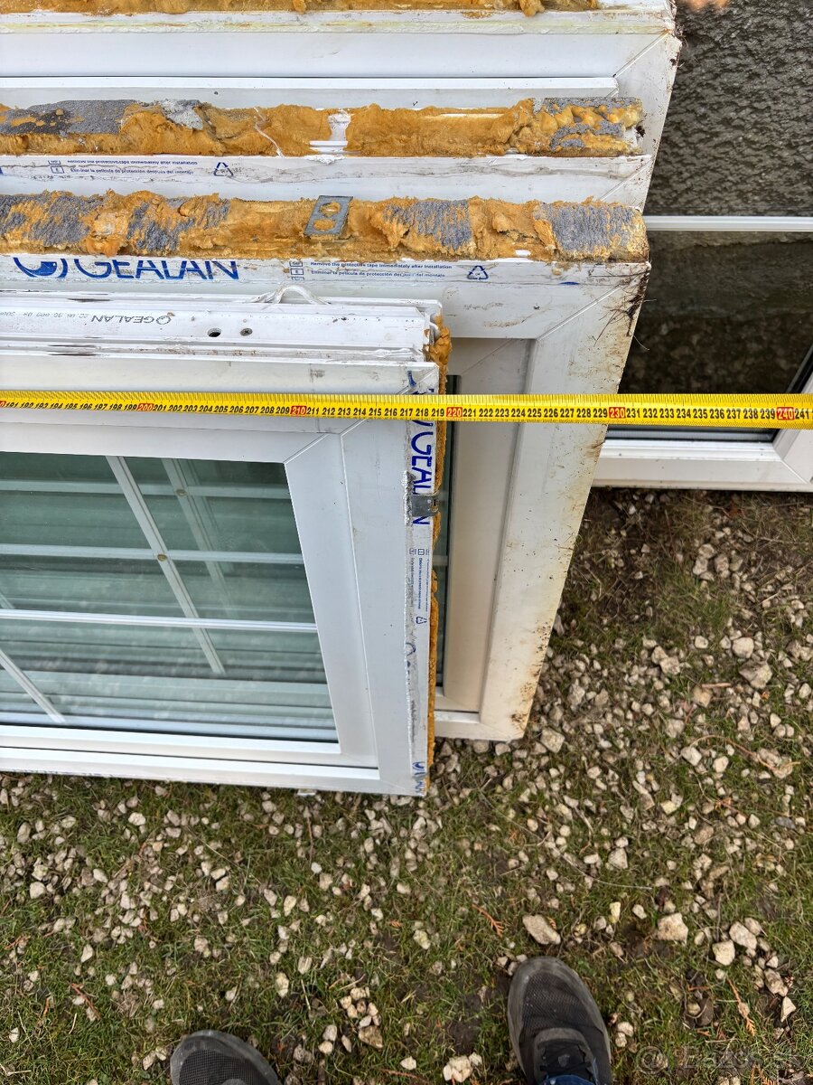 Plastové balkónové dvere - 4