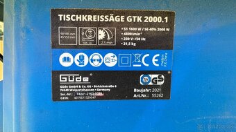 GÜDE GTK 2000.1 - 4