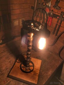 Industriálna lampa - súčiastky - 4