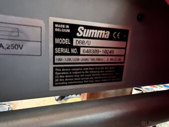 Predám rezací ploter SummaCut D60 - 4