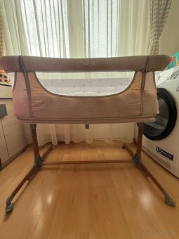 MOMI Postýlka Smart Bed 4v1 Béžová - 4