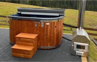 jacuzzi virivka drevená kada - 4