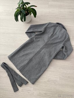 Dámsky sivý kabát - 4