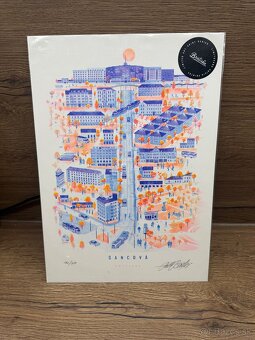 Predam Bratisla print/ grafika - 4