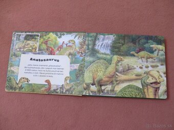 Veľká knižka Puzzle s dinosaurami - formát A4 + zošit + puzz - 4