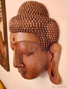 Veľká nástenná hlava Budhu - 4