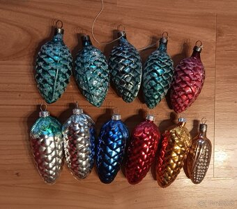 Rôzne retro vianočné ozdoby - 4