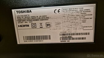 LCD tv Toshiba 40L1400DG - 4