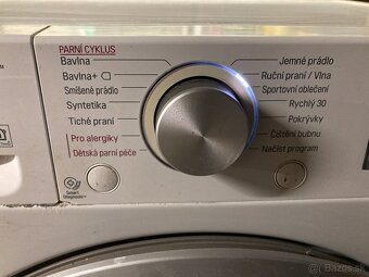 slim ( úzka) pracka LG ma aj parne pranie. - 4