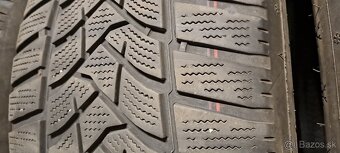 Predám 4ks jazdené zimné 215/55r17-98V Dunlop - 4