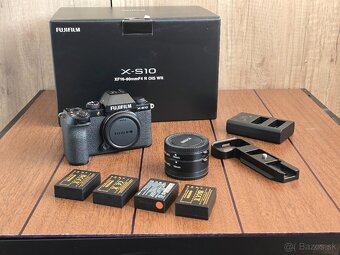 Fujifilm X-S10 - 4 objektívy - 4