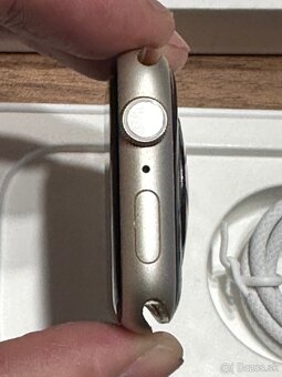 Apple Watch 7 45mm strieborné, batéria 100% - 4