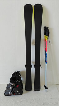 LYŽE FIREFLY ROCKET 125CM + LYŽIARKY SALOMON 37,5EUR - 4