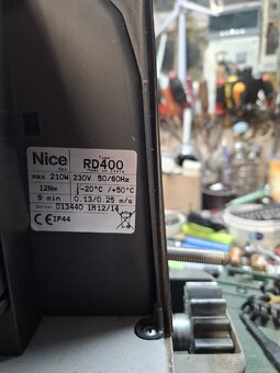 Motor na posuvnu bránu Nice rd400 - 4
