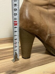 Topánky na vysokom podpätku | Jemne zateplené - 4