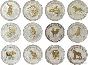 Lunárna Séria I. 1 oz strieborné mince 52.267 ks - 4