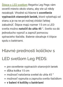 Nové led stanové kolíky. - 4