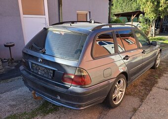 Rozpredám bmw e46 320d 110kw touring  facelift - 4