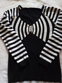 Čierno-biele oblečenie S/M - 4