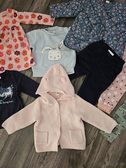 Balík jesenného oblečenia pre dievčatko 92 - 4