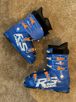 Lyže Blizzard 130cm, lyźiarky lange, paličky - 4