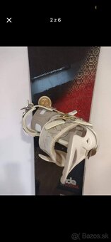Snowboard Ride control 155 s viazaním - 4