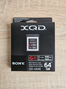 Pamäťová karta Sony XQD G 64 GB (440R/400W) - 4