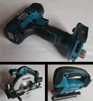 Makita 18V aku v zaruke + naradie, spolu 28ks - 4