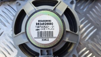 REPRODUKTORY - PEUGEOT 307, 407, CITROEN C3 C4 - 4