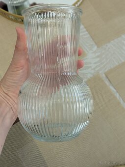 Zrkadlový podnos + váza - 4