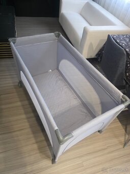 Cestovná postieľka + matrac + plachty - 4