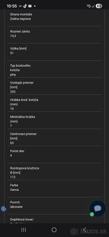 Brzdove kotuce TRW nove 2Ks - 4