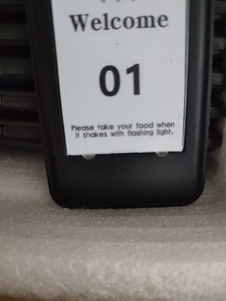 Restaurační pager jednotka + 16 karet - 4