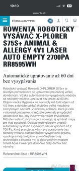 Robotický vysavač Rowenta S75s+ - 4