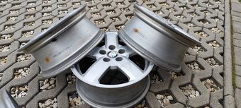 Predám hliníkové disky 5x100 r15 6Jx15H2 ET38 Originál škodo - 4