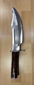 NESKUTOČNÝ LOVECKÝ NOŽ - DLŽKA ČEPELE 30 cm - 4