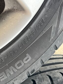 Alu disky VW Group 5x112 s pneumatikami 225/45 R17 - 4