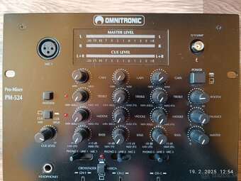 Omnitronic PM 524 pro mixer - 4