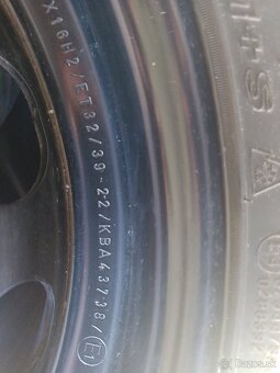 4 x 108, 215/60 R16 ZIMNÁ SADA - ZÁNOVNÉ KOLESÁ - 4