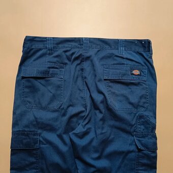 Dickies modré cargo široké nohavice W36 - 4